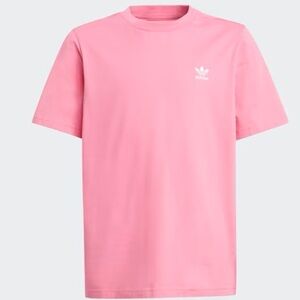 Adidas Pink Cotton Short Sleeve T-Shirt Girl Size Large